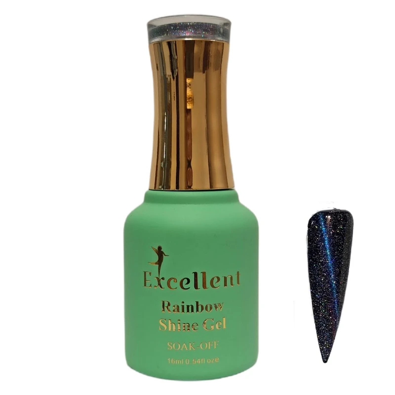 لاک ژل ناخن اکسلنت مدل رینبو شماره K06