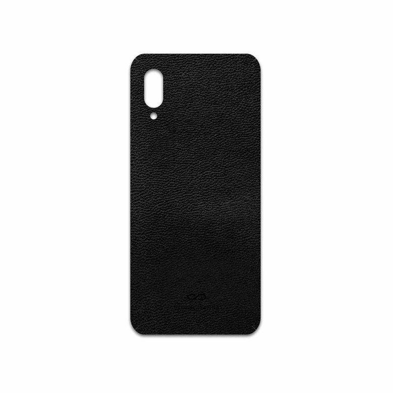 برچسب پوششی ماهوت مدل Black-Leather مناسب برای گوشی موبایل سامسونگ Galaxy M02