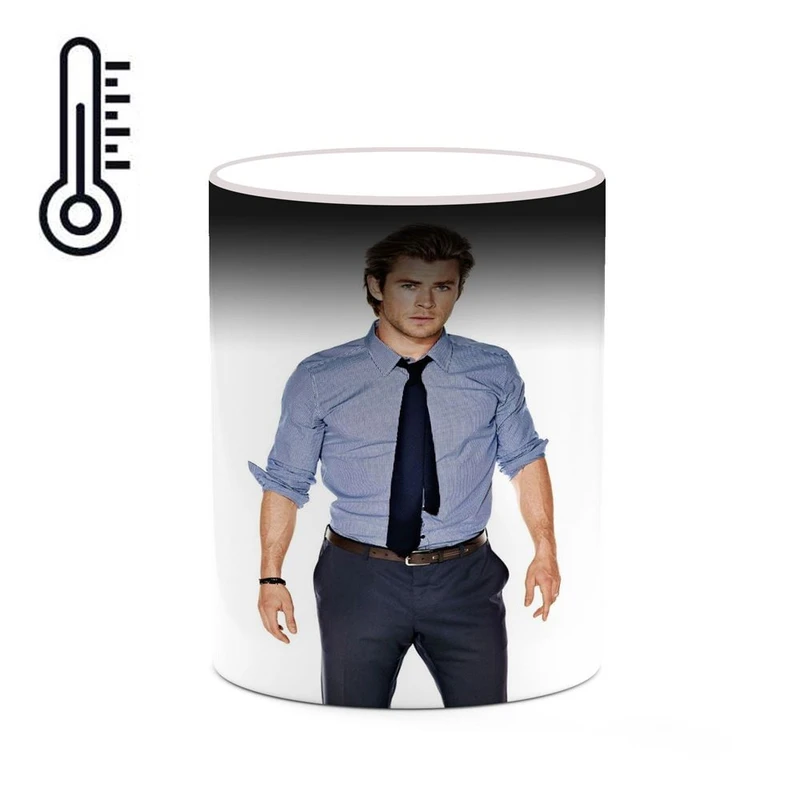 ماگ حرارتی کاکتی طرح Chris Hemsworth مدل mgh25594