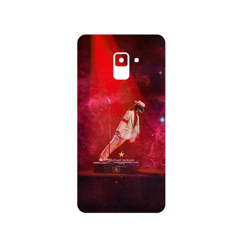 برچسب پوششی ماهوت مدل Michael Jackson مناسب برای گوشی موبایل سامسونگ Galaxy A8 Plus 2018