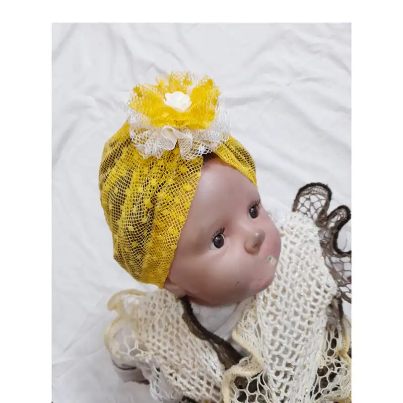 توربان نوزادی مدل قلب مخملی 20