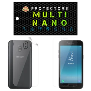  Multi Nano X-SFT Screen Protector For Samsung Galaxy Grand Prime Pro with back skin