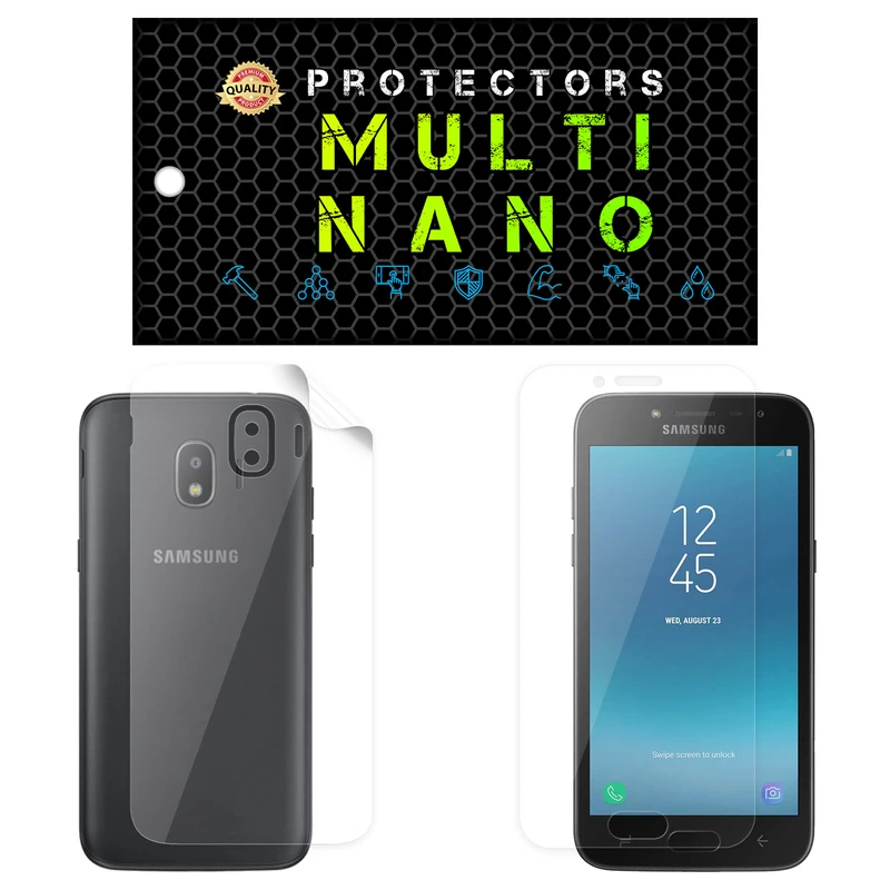محافظ صفحه نمایش مولتی نانو مدل X-SFT مناسب برای گوشی موبایل سامسونگ Galaxy J2 Pro 2018 به همراه محافظ پشت