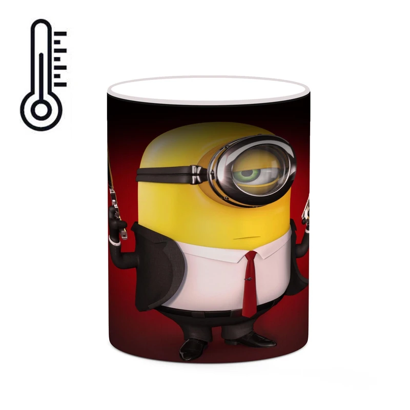 ماگ حرارتی کاکتی طرح minion مینیون مدل mgh42686