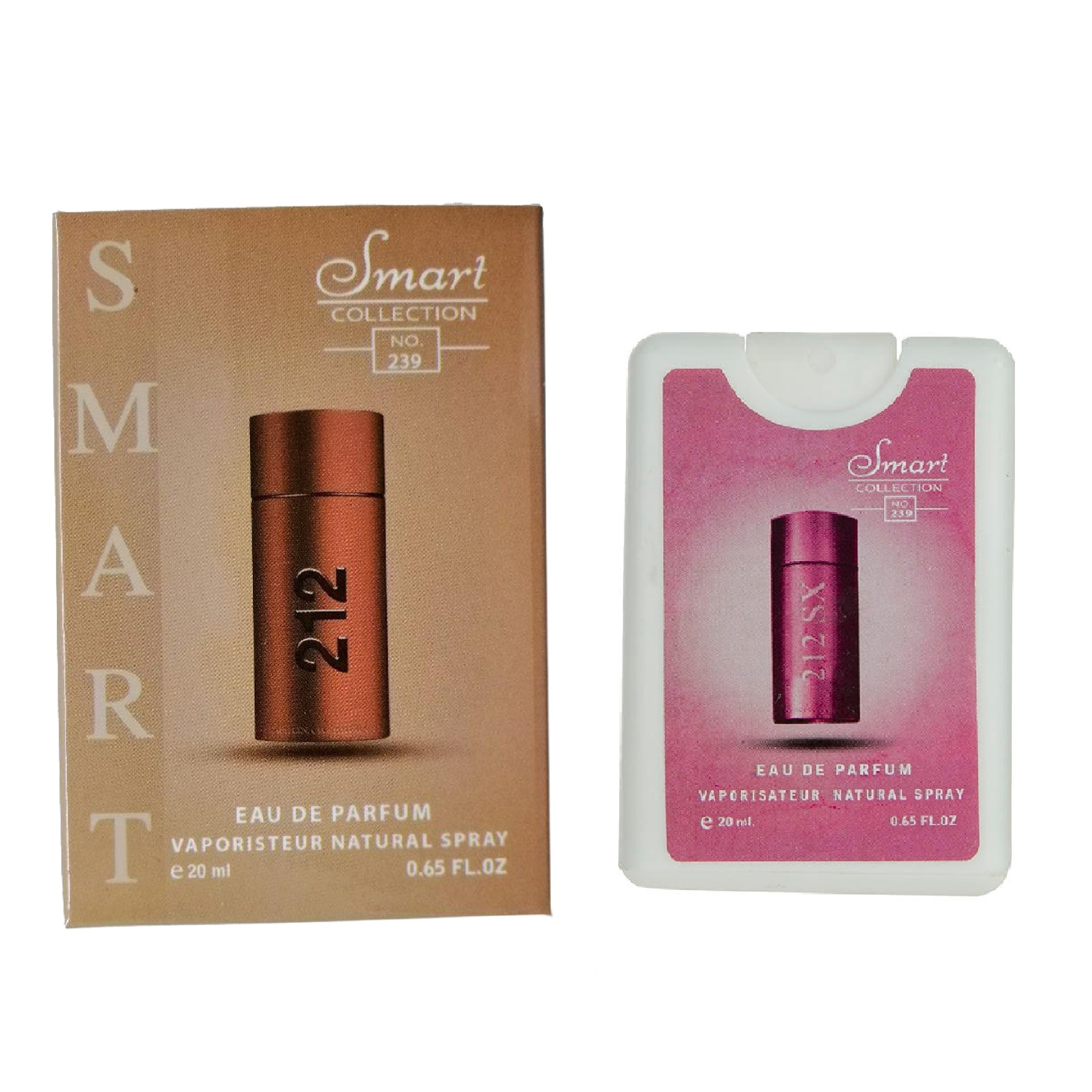 عطر جیبی مردانه اسمارت کالکشن مدل 212 SX حجم 20 میلی لیتیر