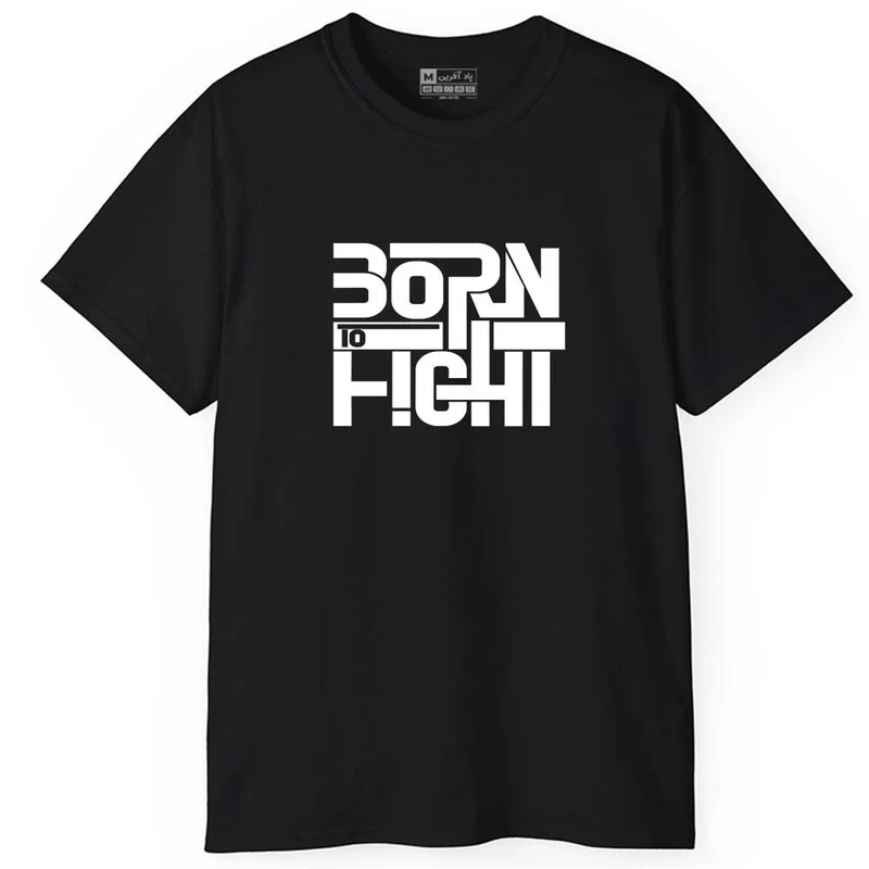 تی شرت آستین کوتاه مردانه پاد آفرین مدل اسپرت طرح نوشته دار متن دار کد 0902