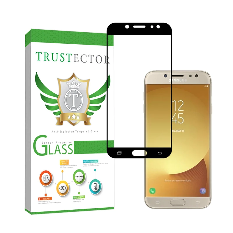 محافظ صفحه نمایش سرامیکی تراستکتور مدل CRMSNWTR مناسب برای گوشی موبایل سامسونگ Galaxy J7 2017 / Galaxy J7 Pro / Galaxy J730 