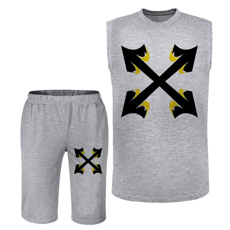 ست تاپ و شلوارک مردانه مدل A228