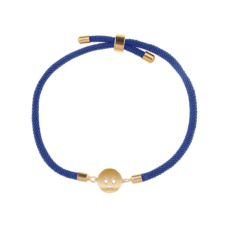 دستبند طلا 18 عیار زنانه مدوپد مدل ایموجی کد D13-10106