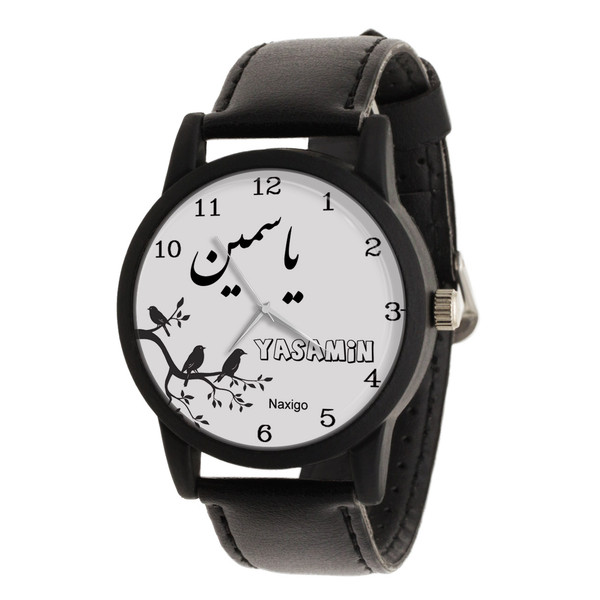 ساعت مچی عقربه ای زنانه ناکسیگو طرح یاسمین کد LF3380
