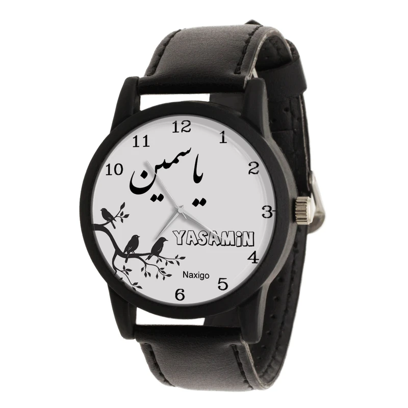 ساعت مچی عقربه ای زنانه ناکسیگو طرح یاسمین کد LF3380