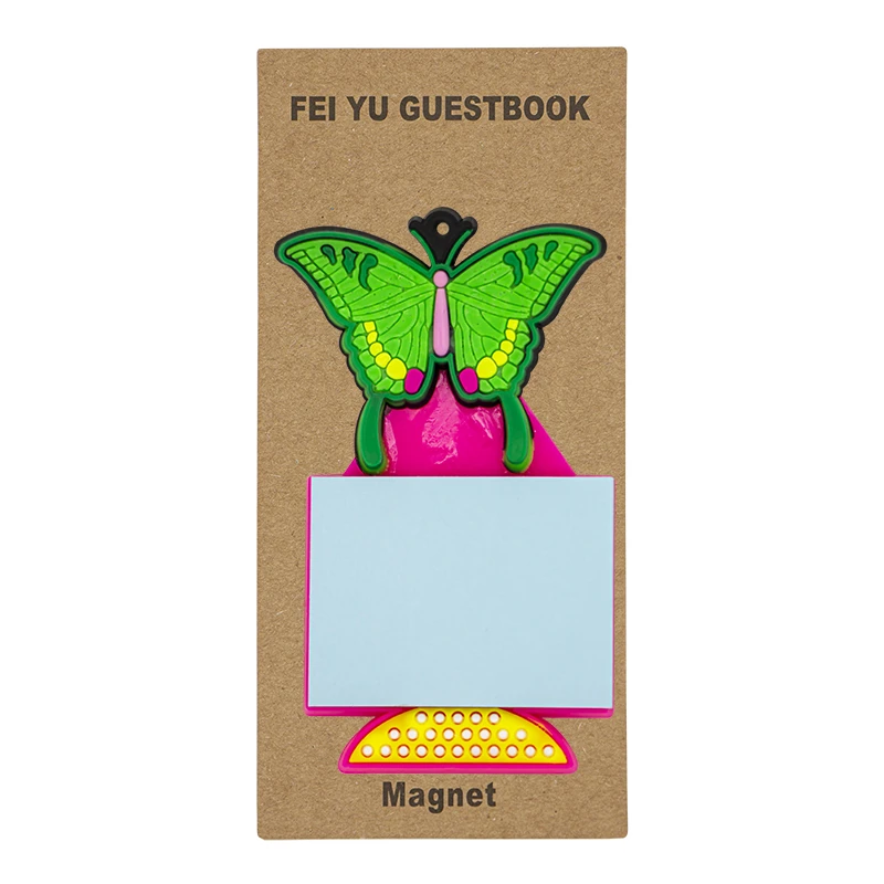 مگنت مدل یادداشت دار طرح پروانه کد 1327