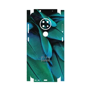 MAHOOT Green Feather-FullSkin Cover Sticker for Nokia 6.2