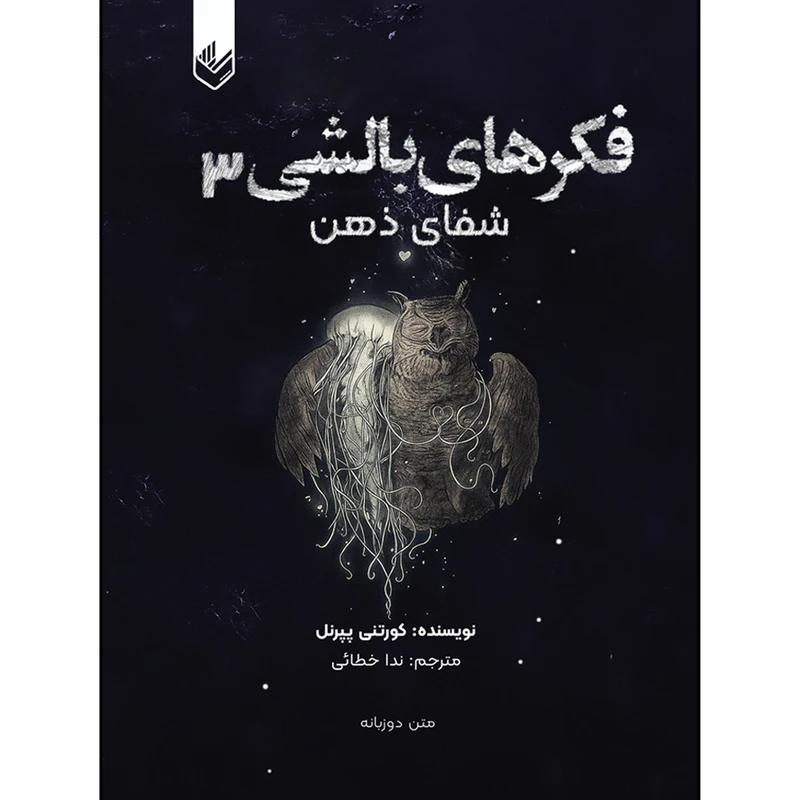 کتاب فکر های بالشی شفای ذهن اثر کورتنی پپرنل ترجمه ندا خطائی انتشارات اندیشه بیگی جلد 3