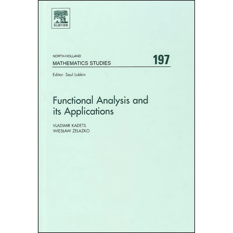 کتاب Functional Analysis and its Applications اثر جمعي از نويسندگان انتشارات Elsevier Science
