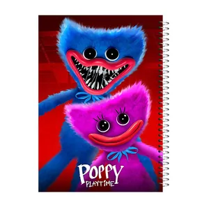 دفتر نقاشی 60 برگ آی چاپ مدل هاگی واگی و کیسی میسی کد 984