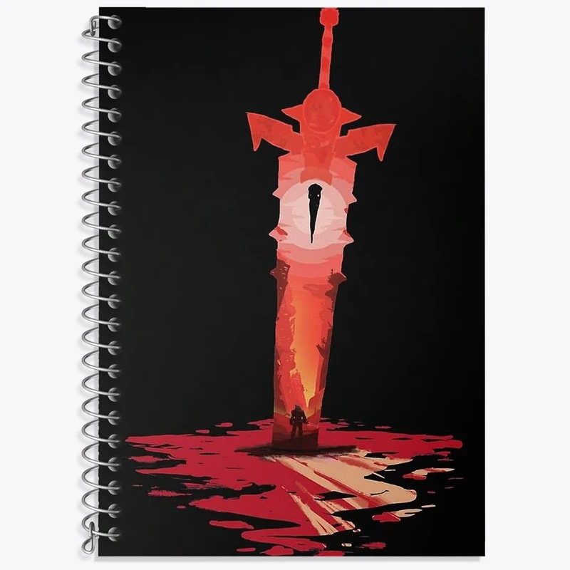 دفتر لغت 50 برگ خندالو طرح بازی رستاخیز (Doom) کد 31396