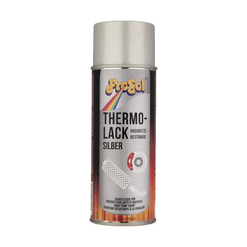 اسپری رنگ نسوز نقره ای 800 درجه پروسول مدل Thermo lack کد 15 حجم 400 میلی لیتر
