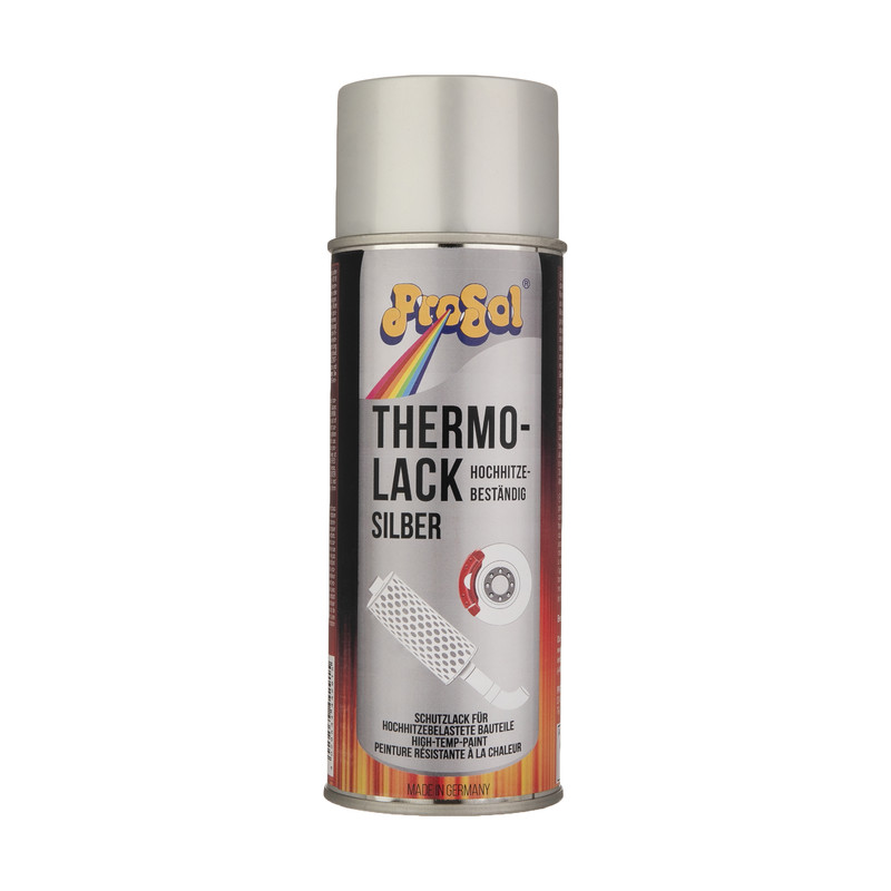 اسپری رنگ نسوز نقره ای 800 درجه پروسول مدل Thermo lack کد 15 حجم 400 میلی لیتر