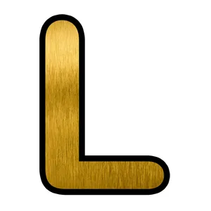 تابلو راهنما طرح حروف لاتین مدل MO-T-L