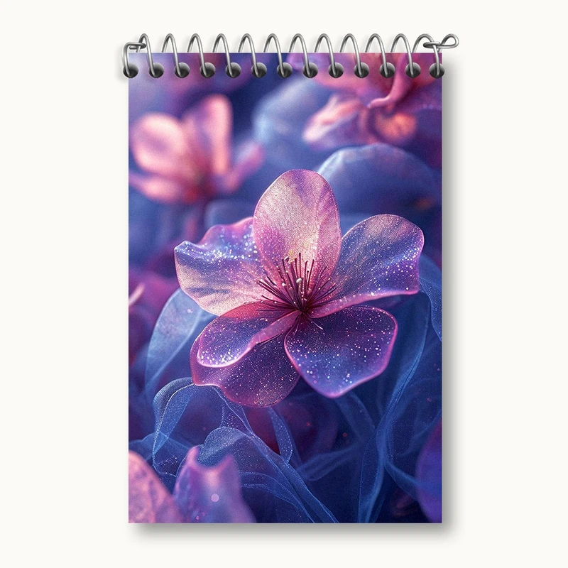 دفتر یادداشت 50 برگ خندالو مدل گل کد F1957