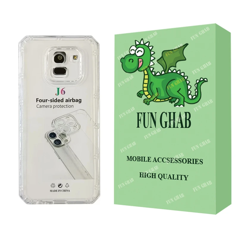  کاور فان قاب مدل ژله ای مناسب برای گوشی موبایل سامسونگ Galaxy J6