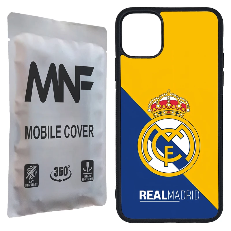 کاور ام ان اف طرح Real Madrid کد P-218 مناسب برای گوشی موبایل اپل iPhone 11 Pro Max