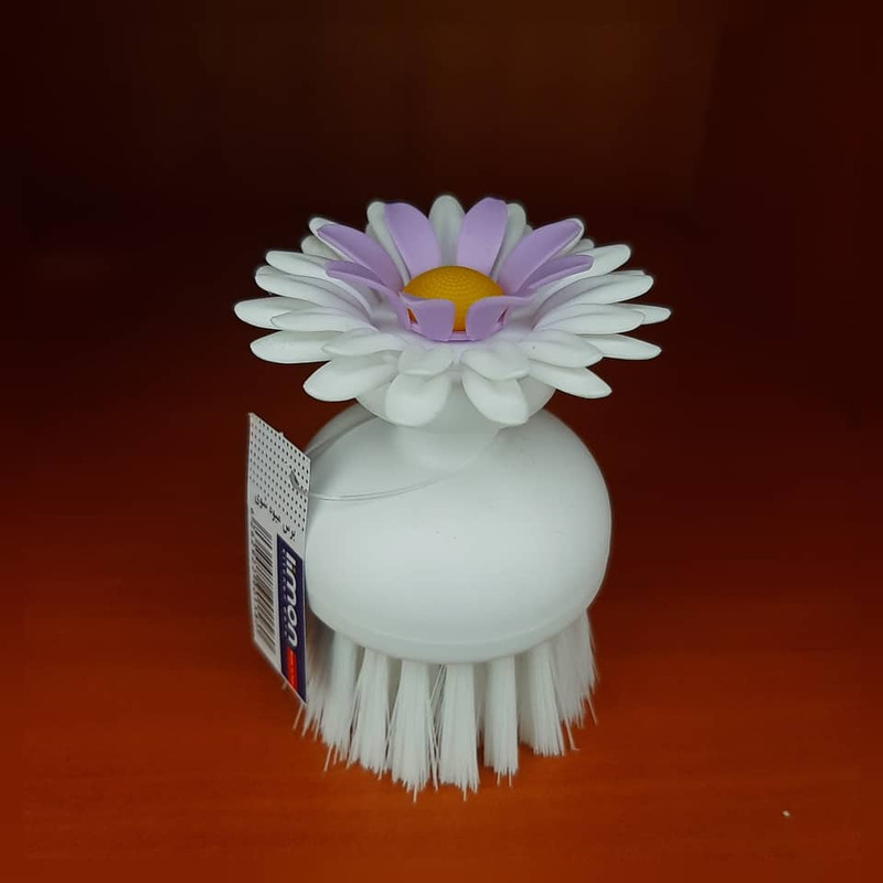 برس شستشو لیمون مدل flower