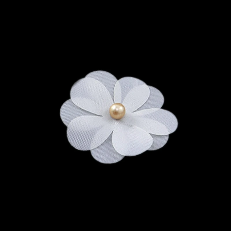 گل تزئینی مدل تک مروارید کد SETA بسته ۱۰ عددی