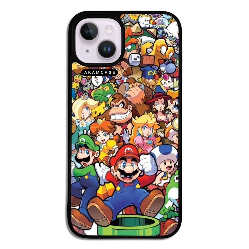کاور آکام مدل AMC-WA14-SUPER MARIO5 مناسب برای گوشی موبایل اپل iPhone 14