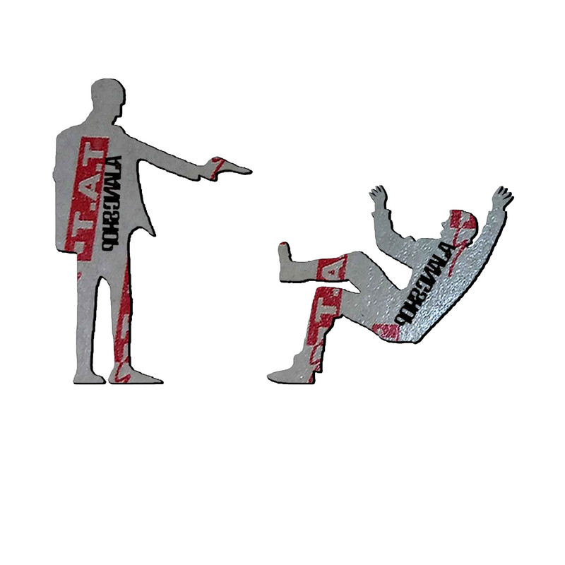 استیکر کلید و پریز آژنگ طرح قاتل کد AD-S-600