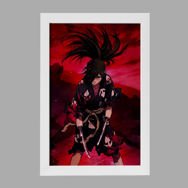 تابلو خندالو مدل هیاکومارو انیمه دورورو Dororo کد 28588