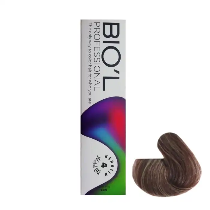 رنگ مو بیول شماره 8.1 حجم 100 میلی لیتر رنگ بلوند دودی روشن