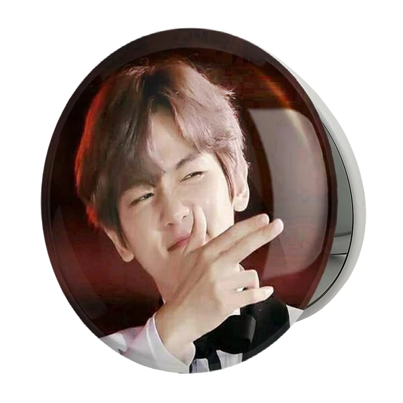 آینه جیبی خندالو طرح بکهیون گروه موسیقی اکسو EXO مدل تاشو کد 2841 