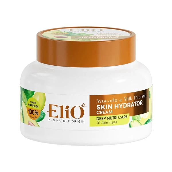 کرم مرطوب کننده دست و صورت الیو مدل آووکادو و شیر مناسب برای انواع پوست حجم 200 میلی لیتر