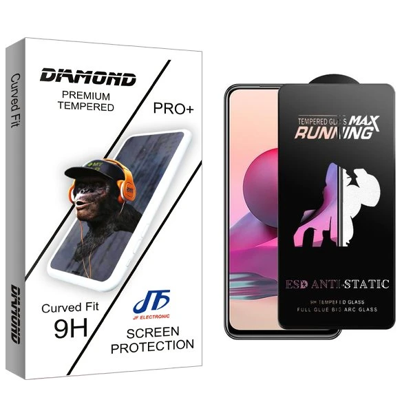محافظ صفحه نمایش جی اف مدل Diamond2 Running Max مناسب برای گوشی موبایل شیائومی Redmi Note 11s