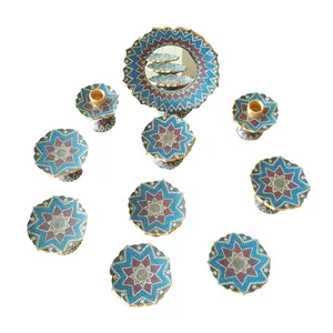 مجموعه ظروف هفت سین 10 پارچه کد 1400