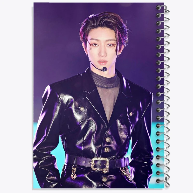 دفتر مشق 100 برگ خندالو طرح مینگ هائو گروه سونتین Seventeen کد 12505