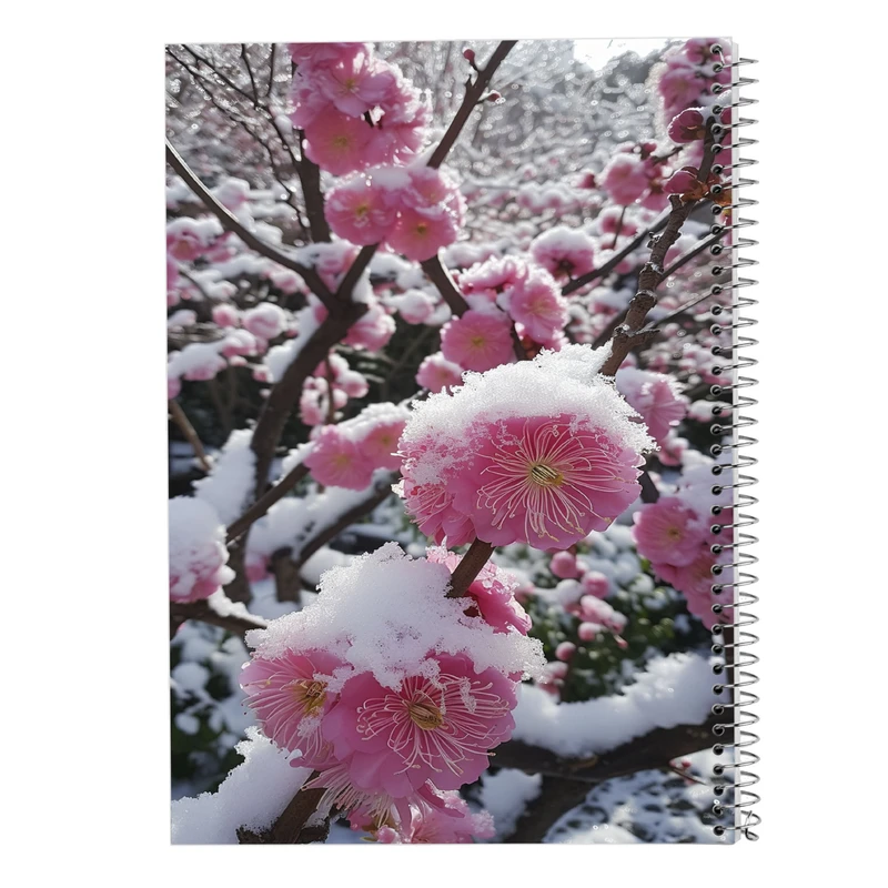 دفتر ژورنال نویسی 50 برگ مدوپد مدل نقطه ای طرح بهار کد DF13385