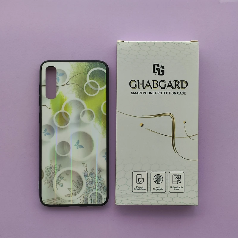 کاور قاب گارد مدل لیزری دخترانه مناسب برای گوشی موبایل سامسونگ Galaxy A70 /A70S 