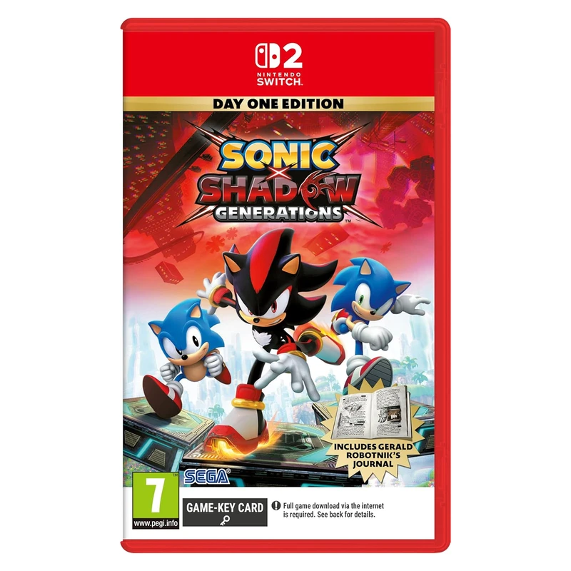 بازی Sonic X Shadow Generations نسخه Day One مخصوص Nintendo Switch 2