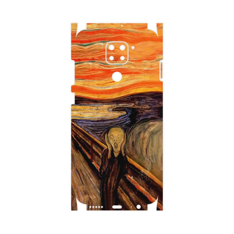 برچسب پوششی ماهوت مدل The Scream of Munch-FullSkin مناسب برای گوشی موبایل شیائومی Redmi Note 9