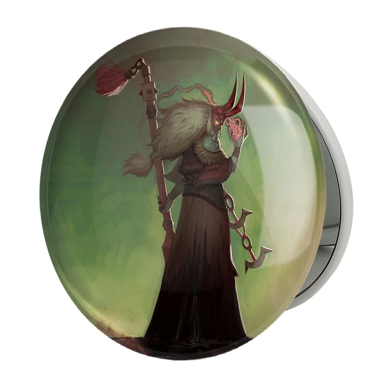 آینه جیبی خندالو طرح بازی دوتا (Dota 2) مدل تاشو کد 31427