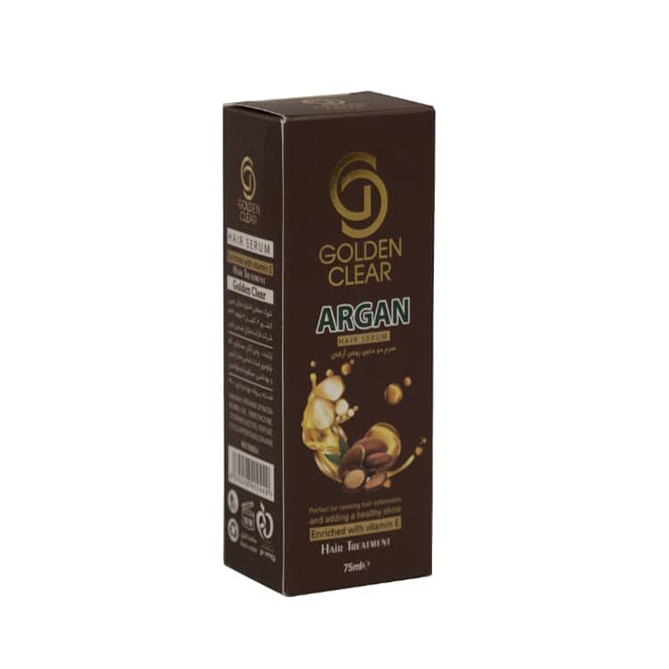 روغن آرگان گلدن کلیر مدل ویتامین E حجم 75 میلی لیتر روغن آرگان گلدن کلیر مدل ویتامین E حجم 75 میلی لیتر