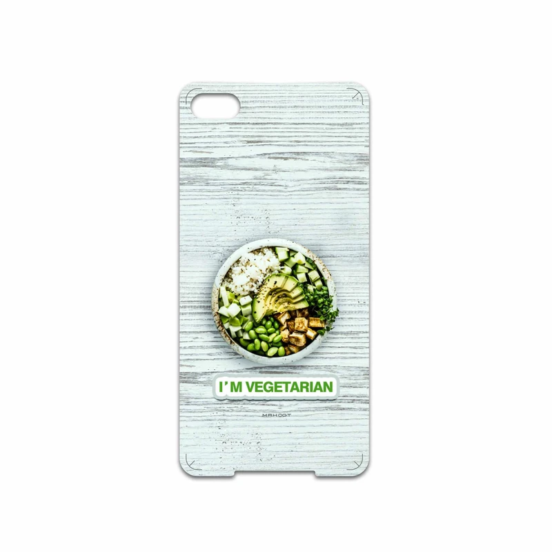 برچسب پوششی ماهوت مدل Im-vegetarian مناسب برای گوشی موبایل بلک بری Z30