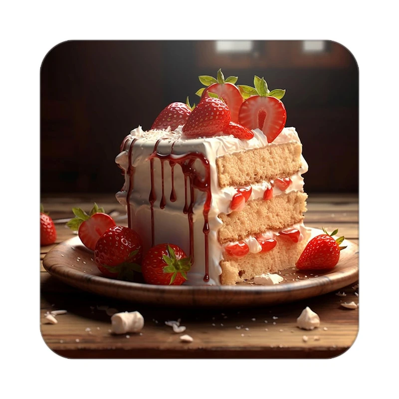 زیر لیوانی کاکتی طرح میوه مدل mp20502