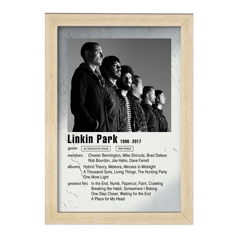 تابلو خندالو مدل لینکین پارک (Linkin Park)   کد F11235