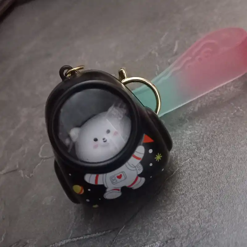 جاکلیدی مدل کیف خرسی چراغدار