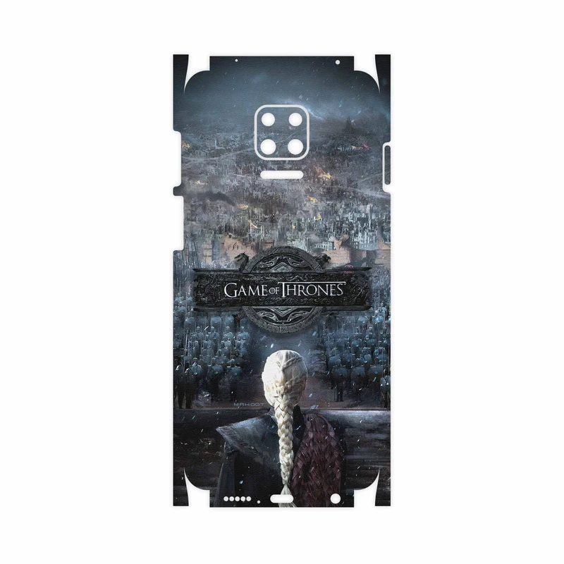 برچسب پوششی ماهوت مدل Game of Thrones-FullSkin مناسب برای گوشی موبایل شیائومی Redmi Note 9S