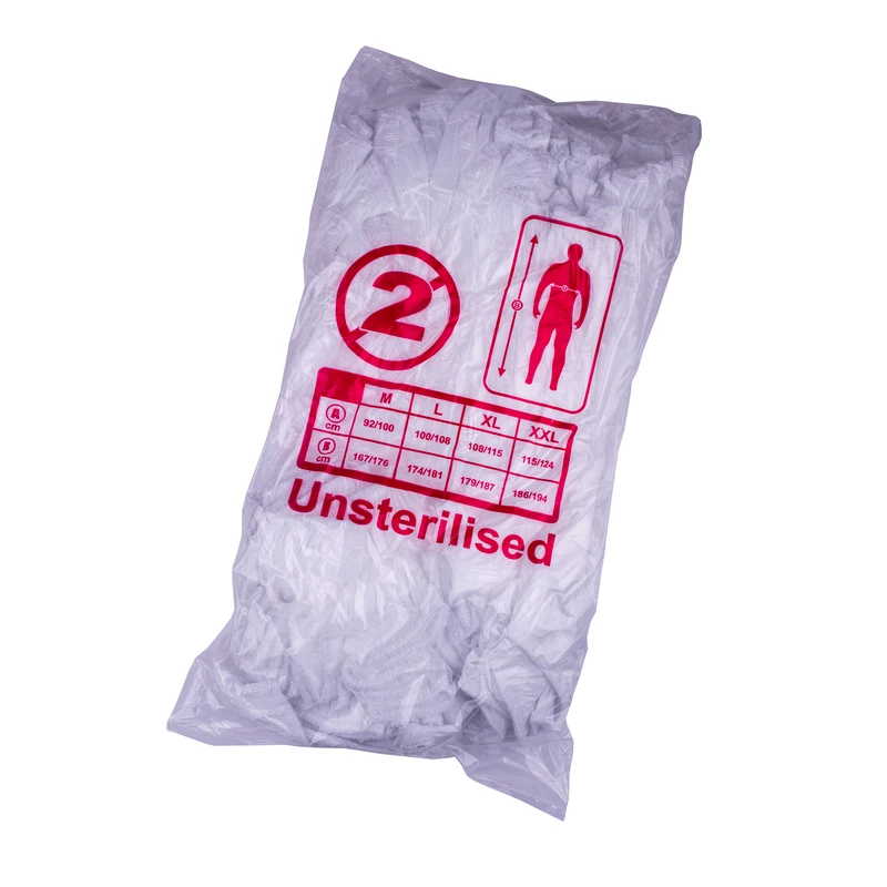 کاور آستین یکبار مصرف مدل نایلونی بسته 500 عددی